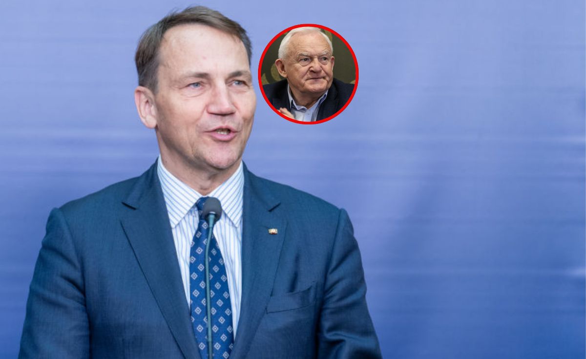 Sikorski zareagował. "Pięknie, tylko dlaczego ciągle krok z tyłu"