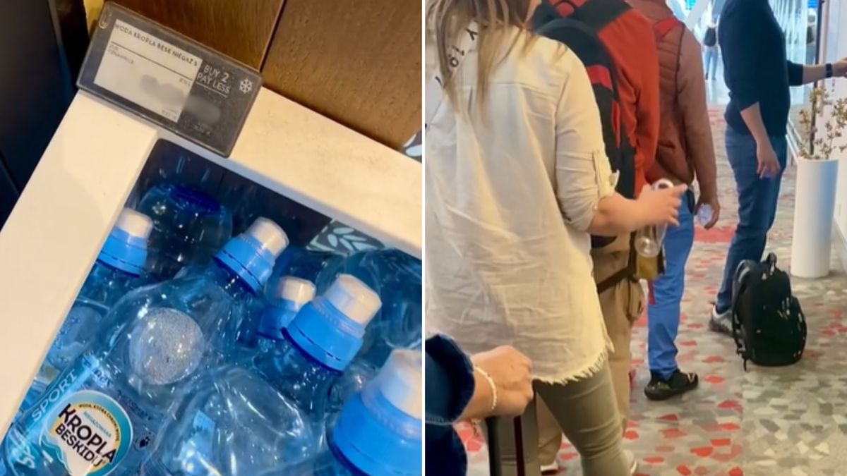 Oto patent na darmową wodę na lotnisku