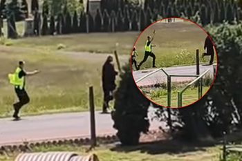 Sceny jak z filmu. Uciekał ile sił. Policjant wyjął broń