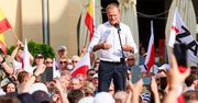 Donald Tusk o wiecu PiS-u w Bogatyni. "Przestępca wraca na miejsce zbrodni"