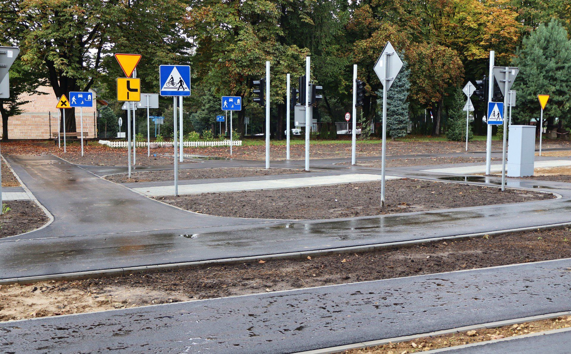Tak prezentuje się nowoczesne miasteczko komunikacyjne przy SP 11 w Oświęcimiu