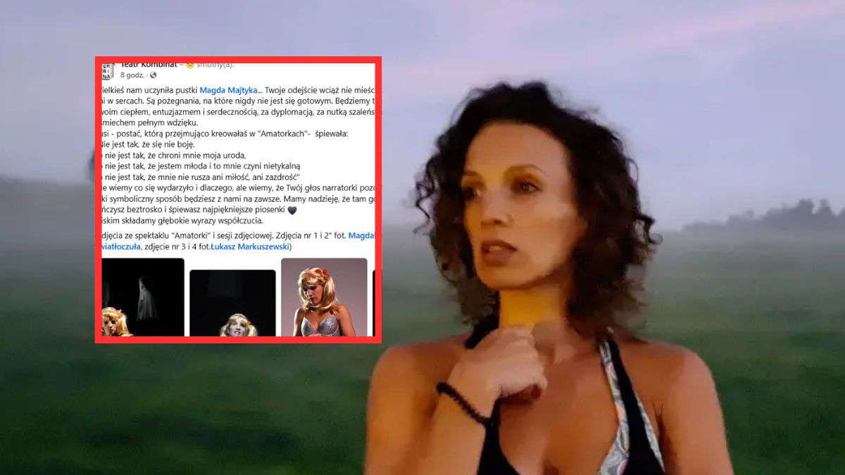 Teatr Kombinat żegna Magdalenę Matyjkę.
