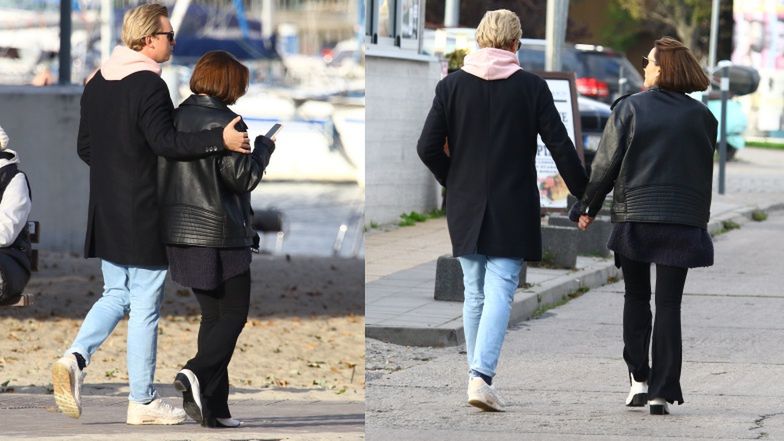 Zakochani Olga Bołądź i Jakub Chruścikowski w Gdyni