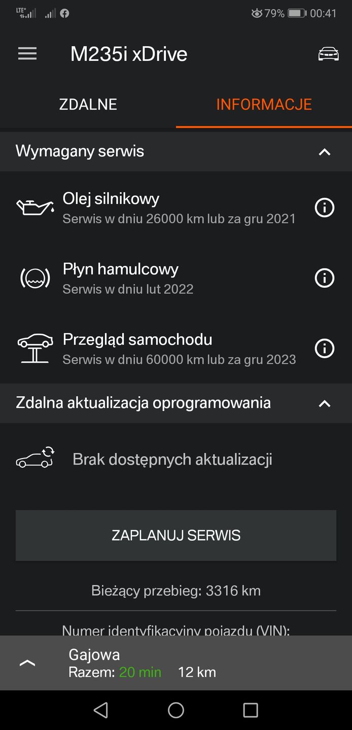 BMW M235i Gran Coupe: Aplikacja BMW Connected, system info-rozrywki i audio Harman Kardon 7