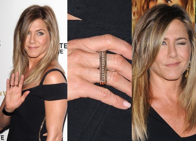 Jennifer Aniston na pierwszej imprezie po ślubie! POKAZAŁA OBRĄCZKĘ!