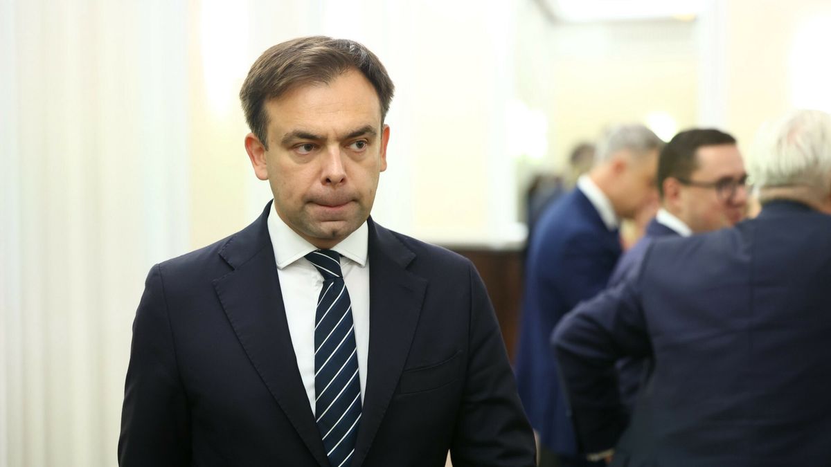 Minister finansów Andrzej Domański