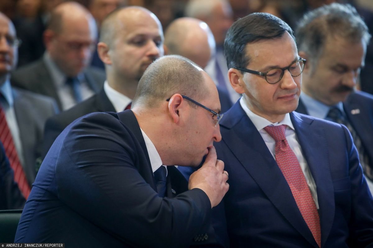 Według nieoficjalnych informacji Mateusz Morawiecki miałby nowe ugrupowanie tworzyć razem z europosłem Adamem Bielanem