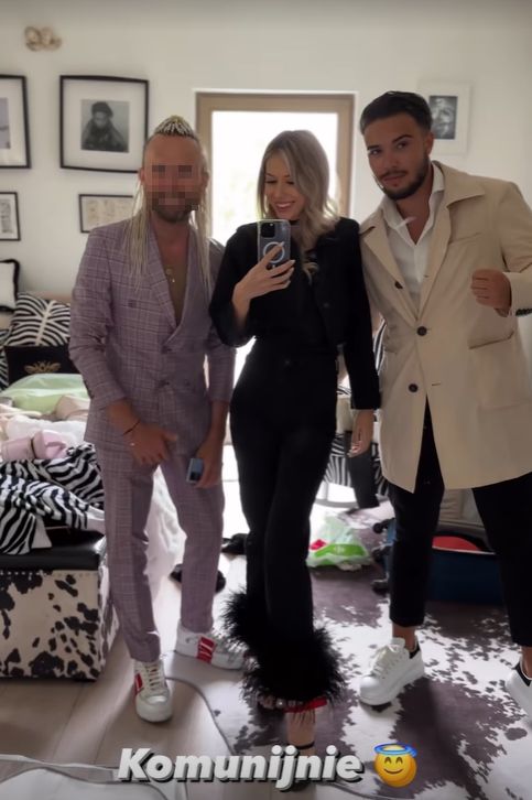 Komunia córki Justyny Steczkowskiej