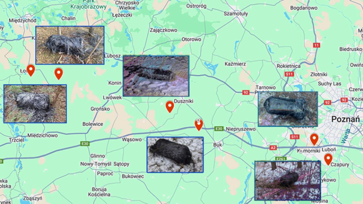 Tu znaleziono szczątki Falcon 9