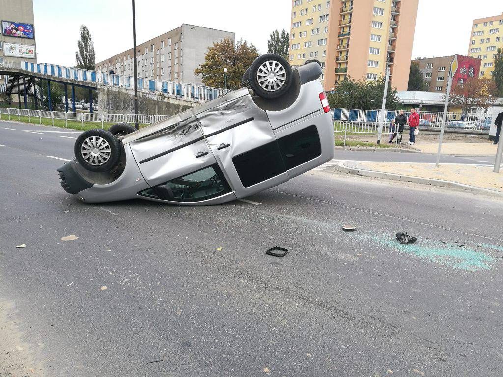 ul. hutnicza wypadek kolizja