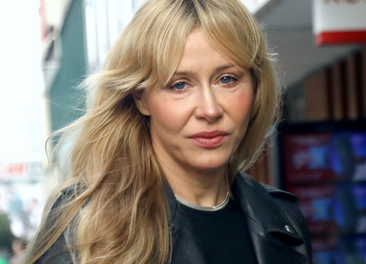 Warnke na imprezie oscarowej w Warszawie. Włożyła prześwitującą bluzkę