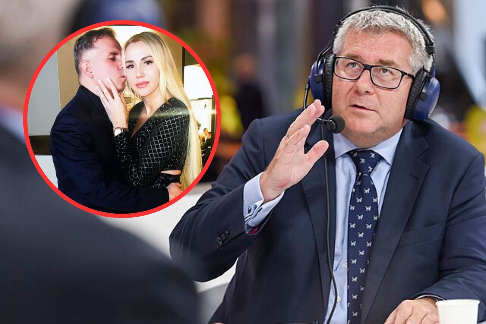 Czarnecki skomentował związek syna z Marianną Schreiber. "Samo życie"