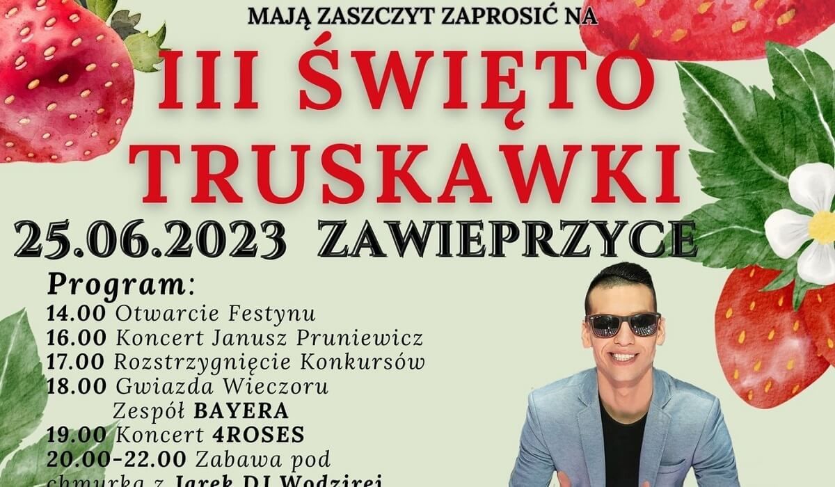 Święto Truskawki w Zawieprzycach 2023