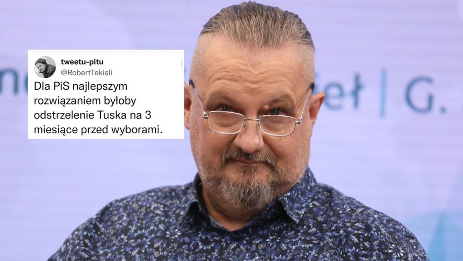 Robert Tekieli zamieścił skandaliczny wpis