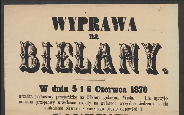 Dawne Zielone Świątki na Bielanach. Pobożność i ludowa zabawa