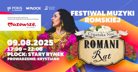 Cygańska Noc 2025. Romani Rat powraca na płocką Starówkę