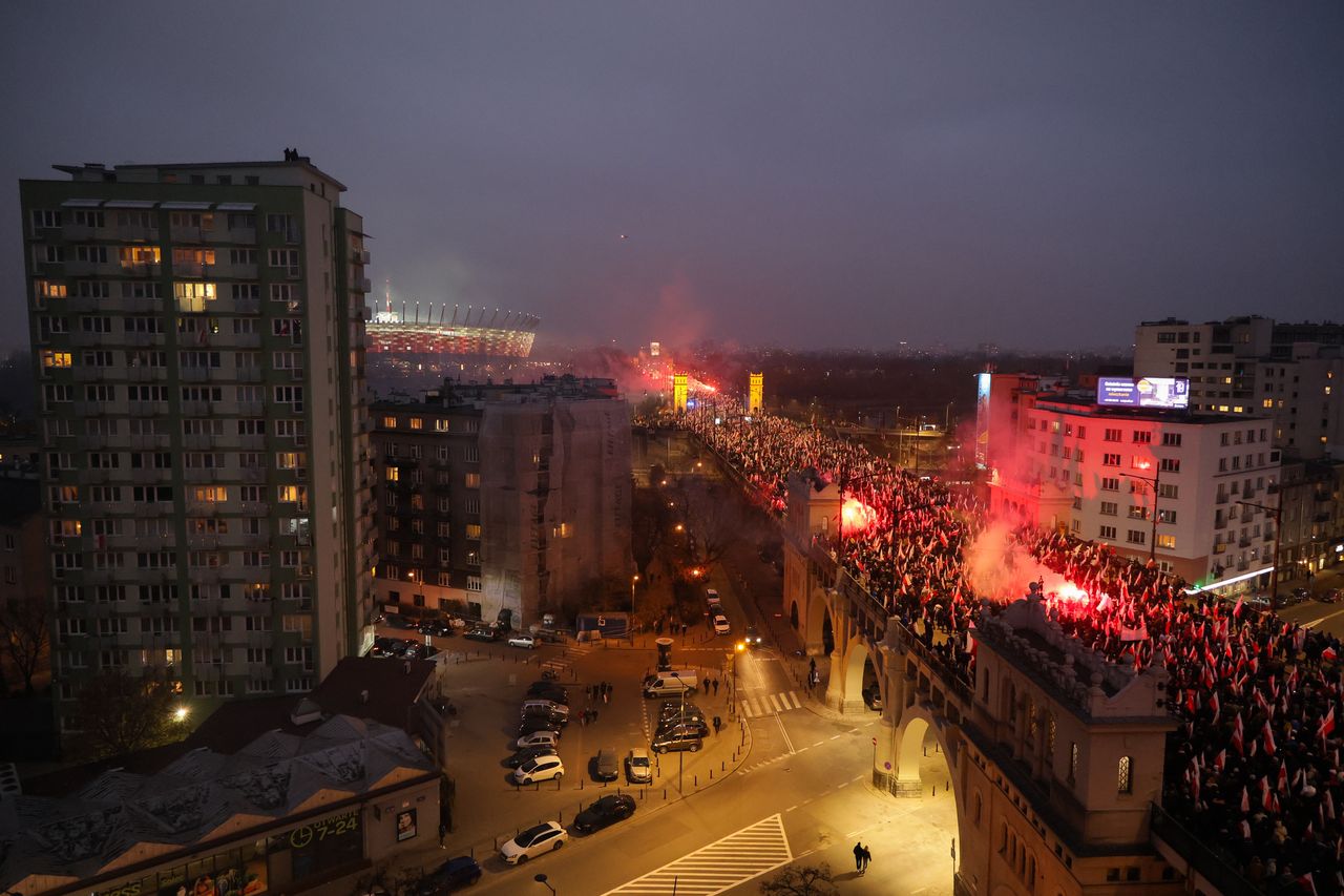 Są pierwsze oficjalne dane. Tyle osób było na Marszu Niepodległości