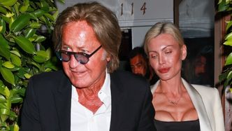 76-letni Mohamed Hadid zabrał młodszą o 35 lat partnerkę na kolację. Fajna para?