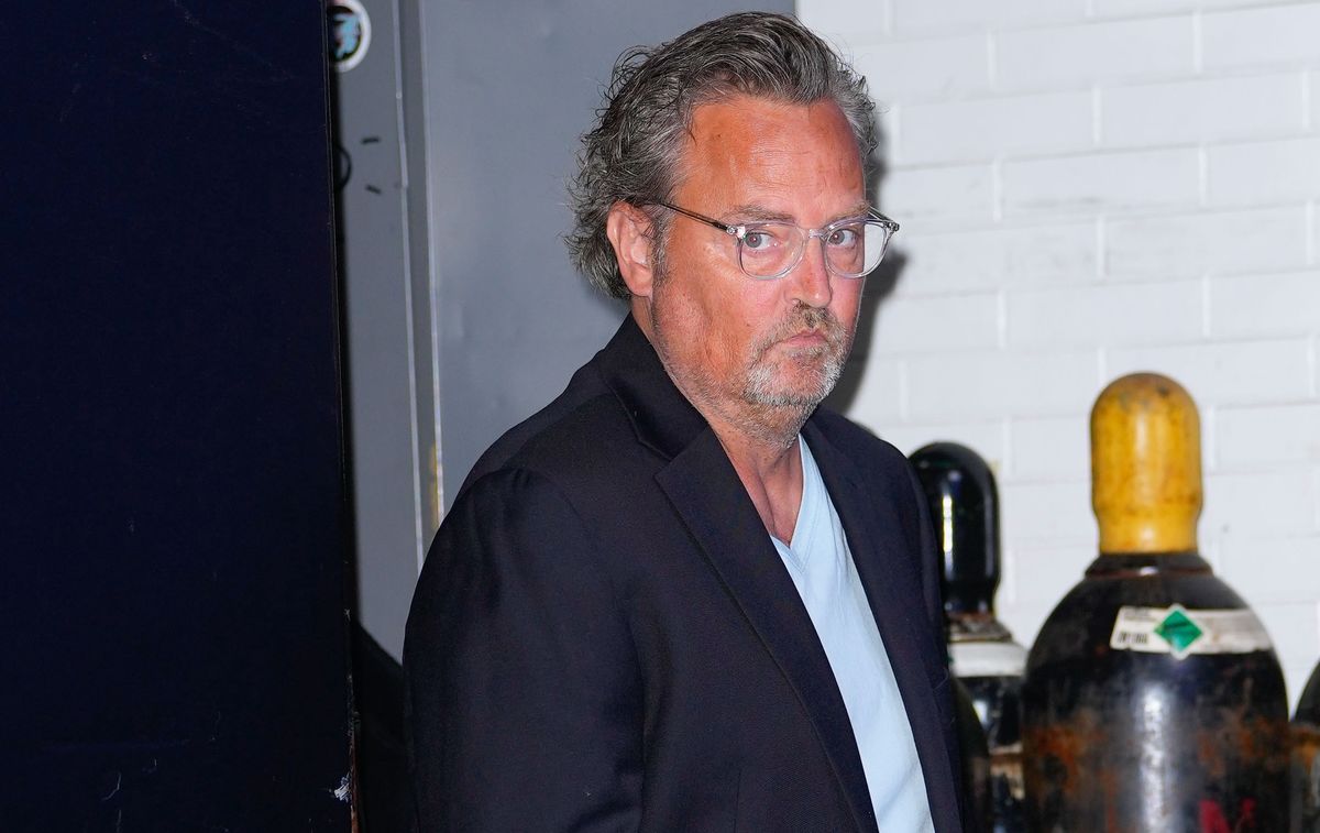 Matthew Perry na rok przed śmiercią