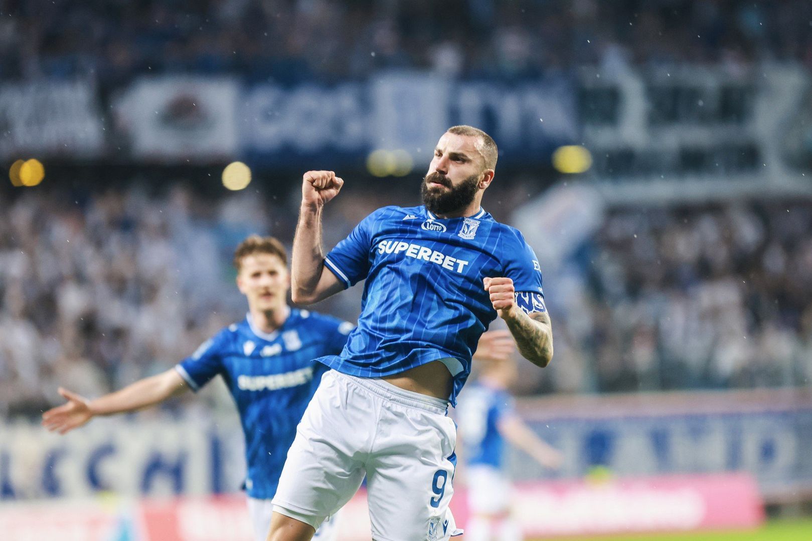 2025.4.21, POZNAN, ,PKO BP EKSTRAKLASA , LECH POZNAN - CRACOVIA 2:1 NZ MIKAEL ISHAK (LECH) GOL BRAMKA RADOSC . . FOT. ADAM JASTRZEBOWSKI / GLOS WIELKOPOLSKI