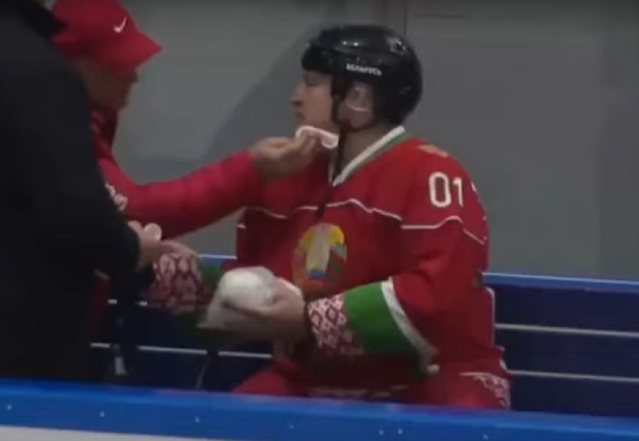 Aleksander Łukaszenka ranny podczas zawodów sportowych. Jest nagranie