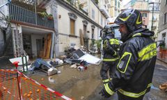 Błoto zalało Neapol. Przerażające obrazki