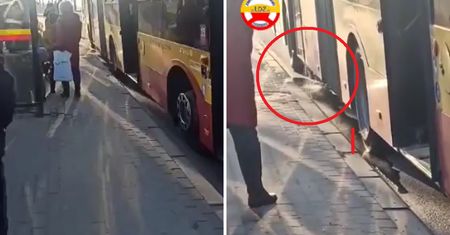 Gorący płyn lał się na pasażerów. Panika w Łodzi