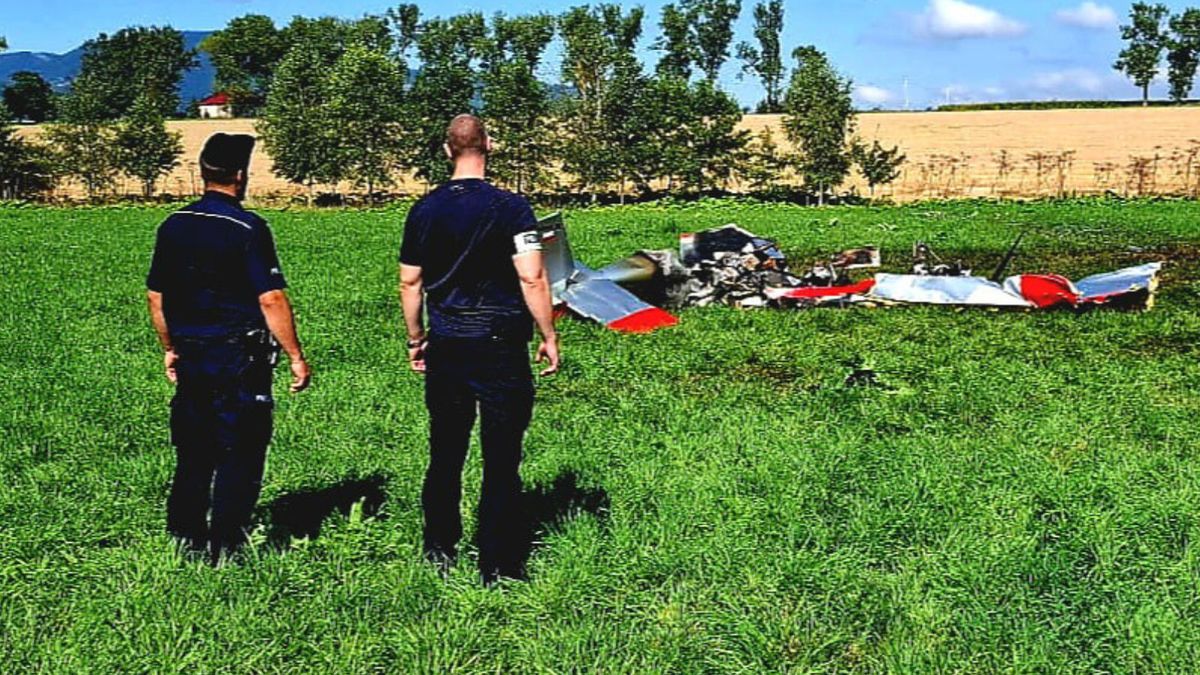 Wypadek awionetki w Lipowej