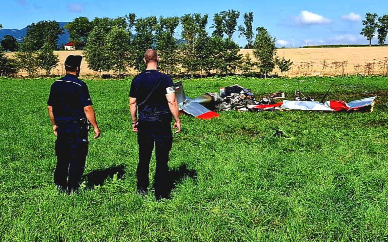 Tragedia w Lipowej. Awionetka w ogniu. Dwie ofiary