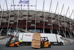 Stadion Narodowy będzie szpitalem. Trwają prace, by przyjąć chorych