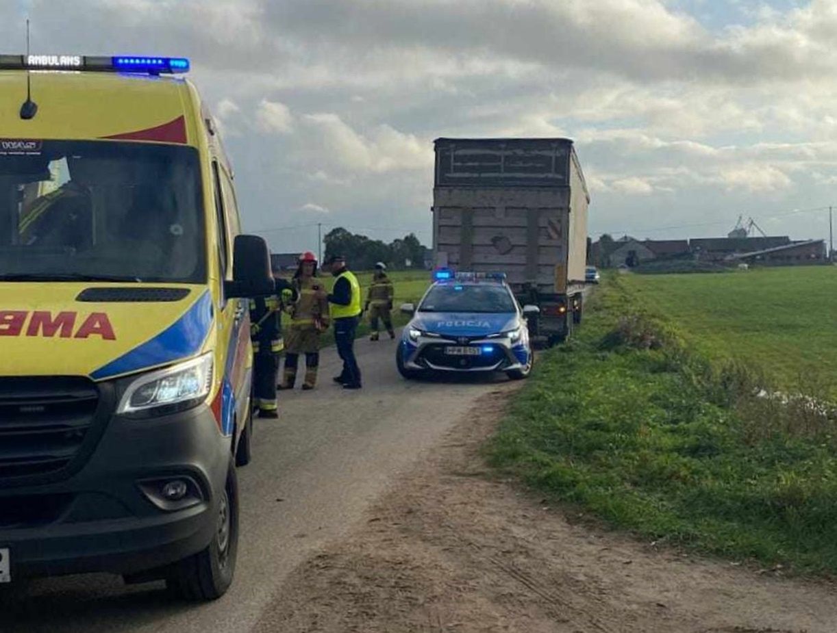 14-latek wiózł skuterem 15-latkę. Tragedia w Srebrnej na Podlasiu