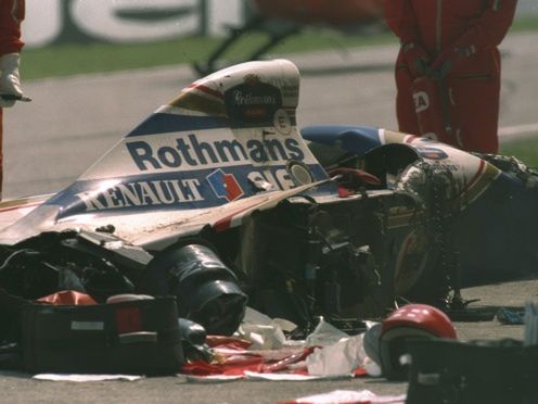 Szczegóły wypadku Senny [GP San Marino 1994]