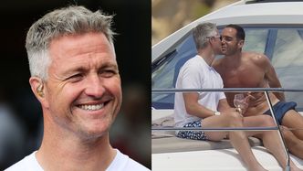 Ralf Schumacher wymienia czułości z ukochanym na jachcie w Saint-Tropez. Jego coming out odbił się w mediach szerokim echem