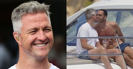 Ralf Schumacher wymienia czułości z ukochanym na jachcie w Saint-Tropez. Jego coming out odbił się w mediach szerokim echem