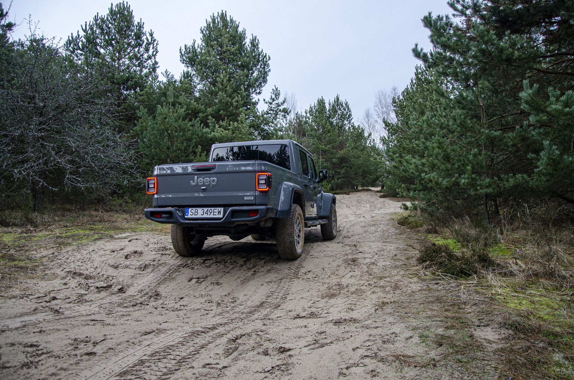 Jeep Gladiator na Poligonie4x4