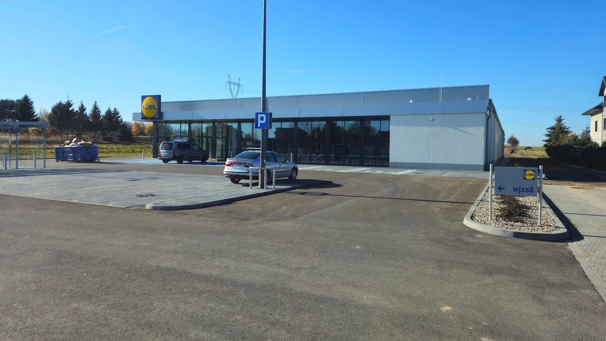 Lidl przy ul. Abramowickiej w Lublinie