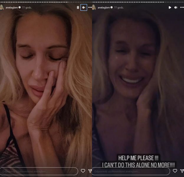 Aneta Glam ZALEWA SIĘ ŁZAMI na Instagramie: "Obudźcie się, ludzie!". O co chodzi? (FOTO)