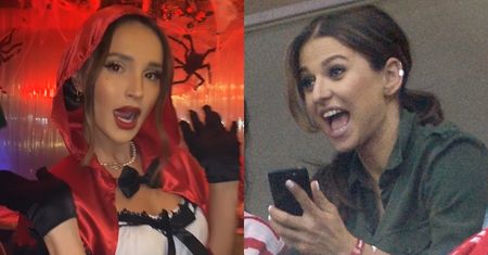 Marina Łuczenko dokazuje jako SEKSOWNY CZERWONY KAPTUREK! Anna Lewandowska pod wrażeniem: "OŻ TY!" (FOTO)