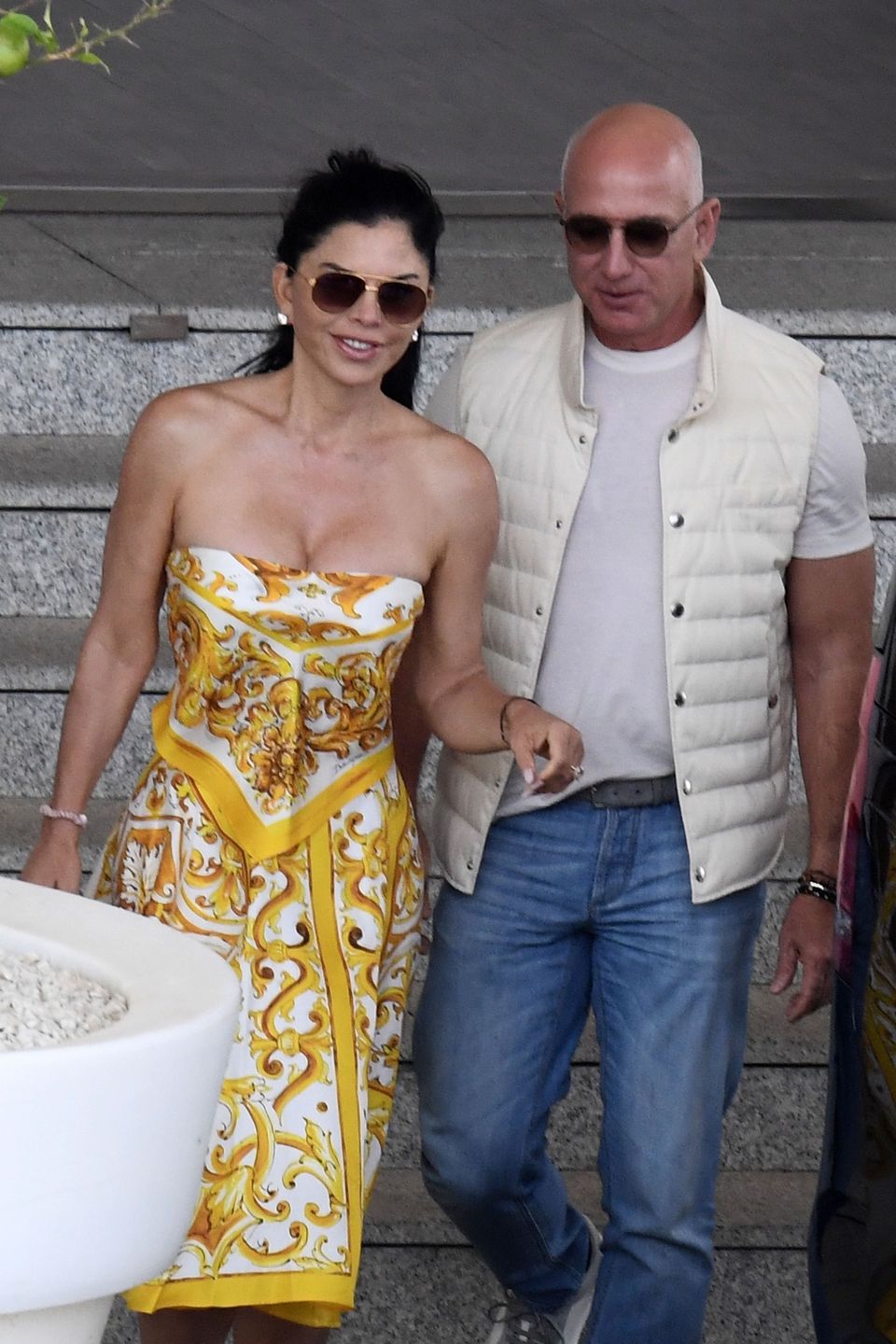 Jeff Bezos i Lauren Sanchez