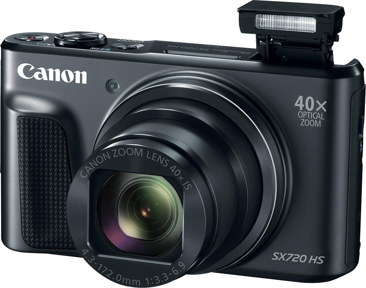 Canon PowerShot SX720 HS to kompaktowy i funkcjonalny aparat z 40-krotnym zoomem optycznym