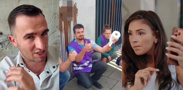 Klaudia Halejcio i jej mąż BRONIĄ Andziaks po AFERZE "FEKALNEJ". "Zaczynała OD ZERA (...). Wszystko idzie pod płaszczykiem MISJI"