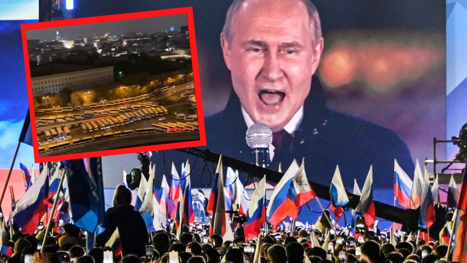 Nowe nagranie z Moskwy. Nie mogło być wpadki