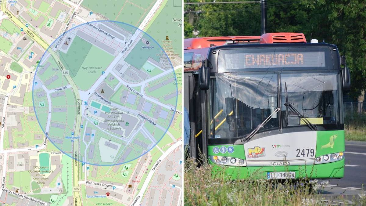 Przeprowadzą ewakuację mieszkańców Lublina w związku z niewybuchem przy ul. Walecznych