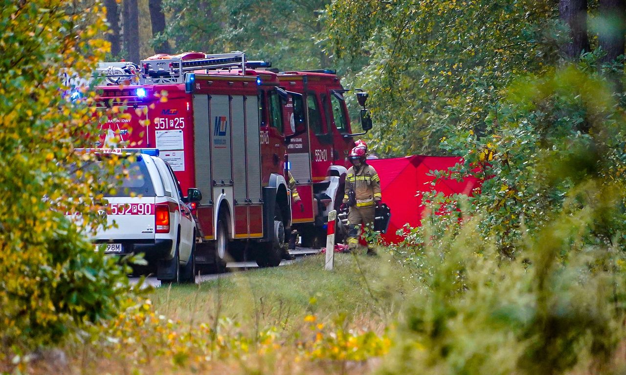 Tragiczny wypadek na drodze Piła - Kaczory. 