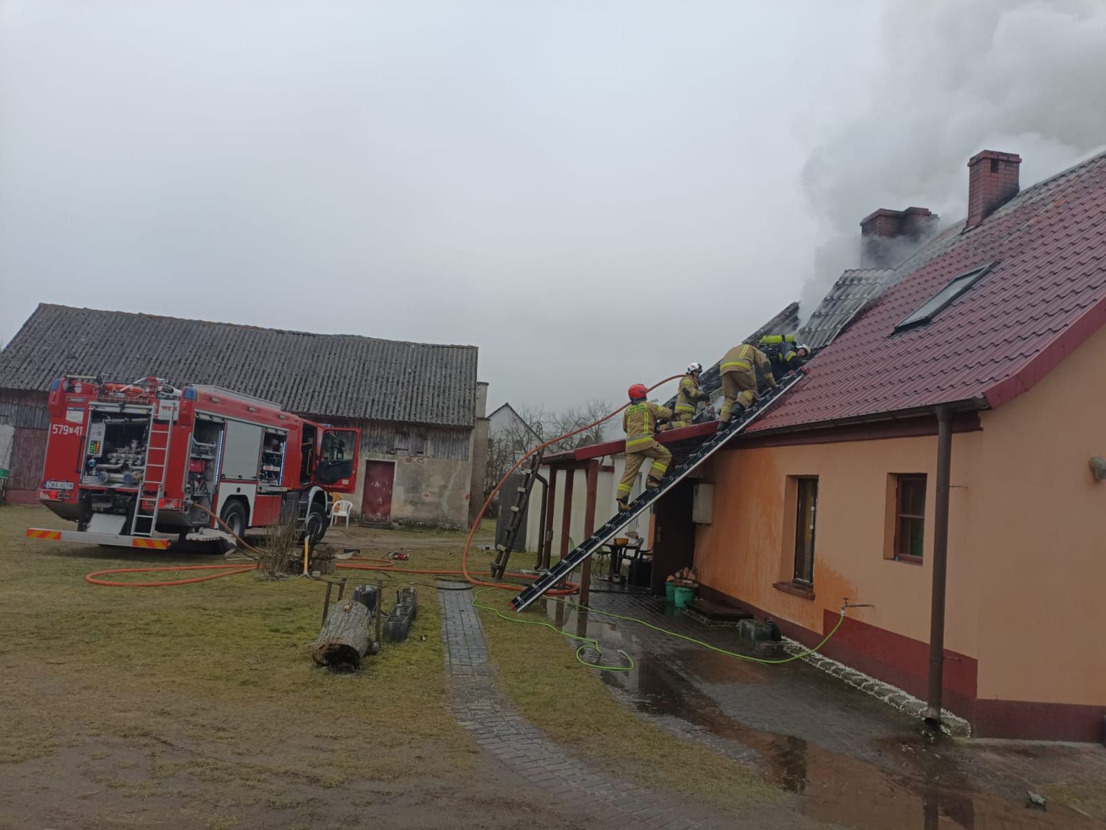 Pożar w Zdbicach