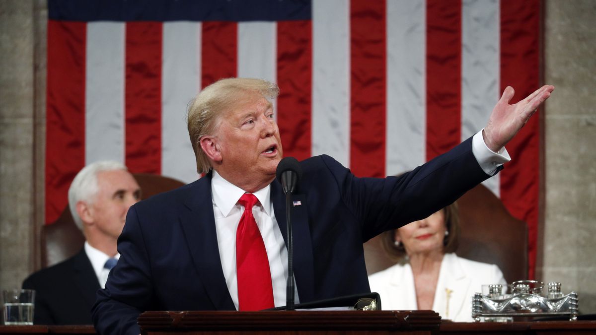 Donald Trump będzie przemawiać na wspólnej sesji Kongresu. 