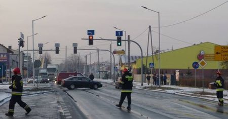 Wyciek gazu przy ulicy Zygmuntówka