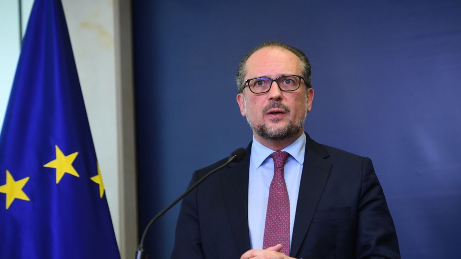 Minister spraw zagranicznych Austrii Alexander Schallenberg