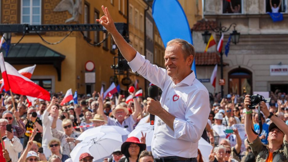 Nie tylko ślubowanie. Tak wyglądał marsz Tuska