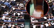 Goście na sali posiedzeń. Posłowie tego się nie spodziewali